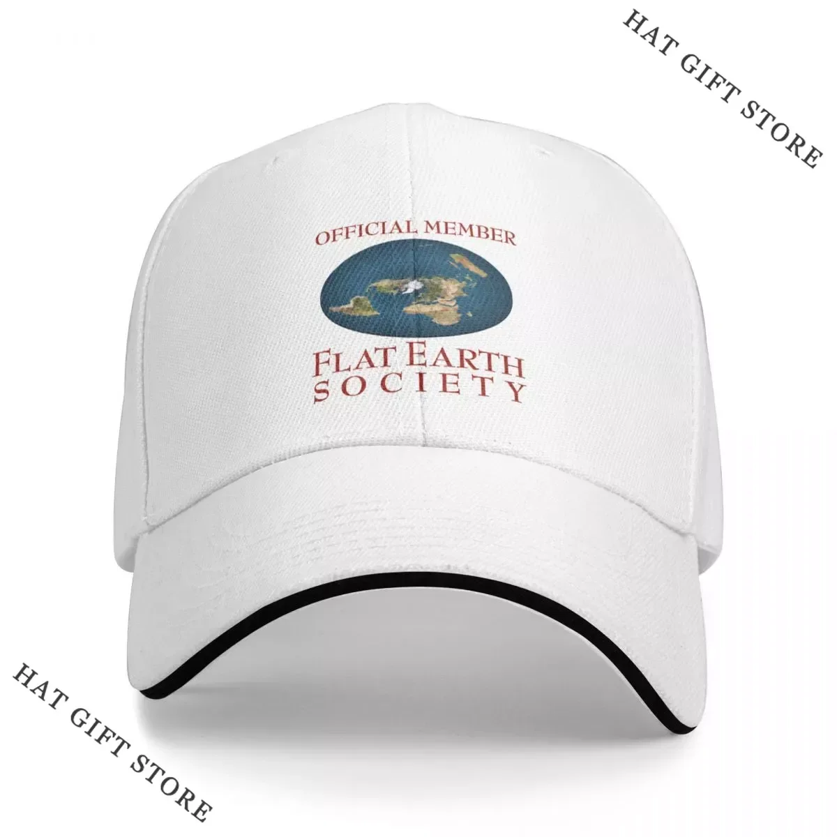 

Best Flat Earth Society Cap Baseball Cap fluffy hat Christmas hats thermal visor Girl's hats Men's