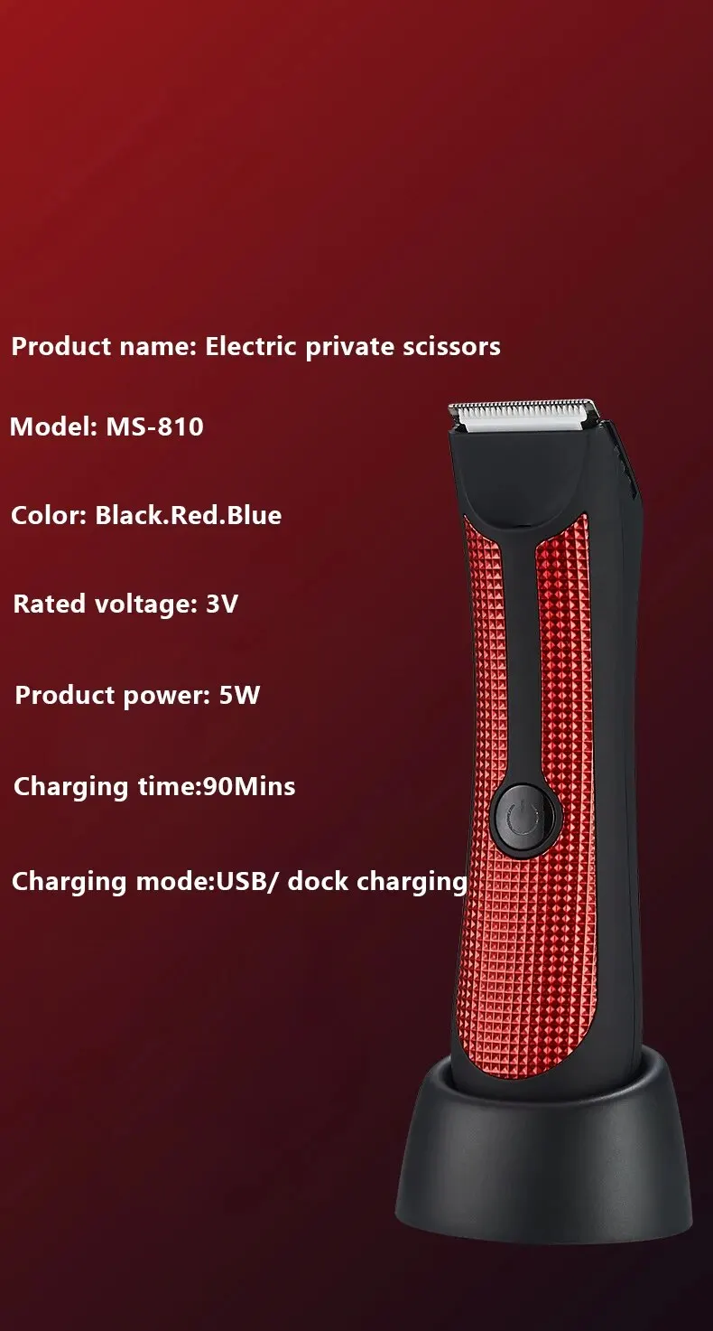 Description Picture 2 of itemWomen's Electric Private Hair Remover, Armpit Hair Shaver, Leg Hair Shaver, Private Razor, Female Only Trim,Gift for Women