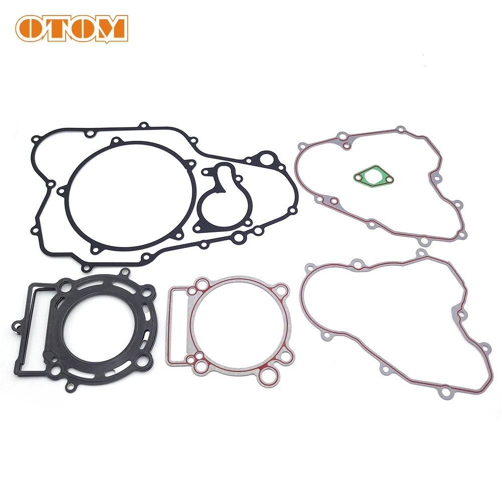 OTOM Motorcycle Complete Gasket Kit NC250 Engine Parts Full Machine Pad Full Gaskets Seal Set for ZONGSHEN NC250CC RX3 KAYO Moto rubber gasket,aluminum gasket kits