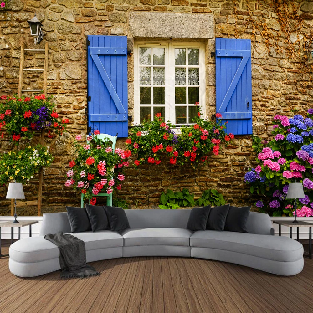 

Украшение для сада, искусство, одеяло, шторы, подвесное украшение для дома, спальни, гостиной