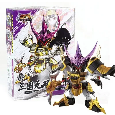 Аниме BB мобильный костюм SD три царства LiuBei SunQuan CaoCao GuanYu LvBu 8 см сборные модели наборы игрушки Робот экшн-фигурки (art.: 3920c32330149) - 3920c32330149