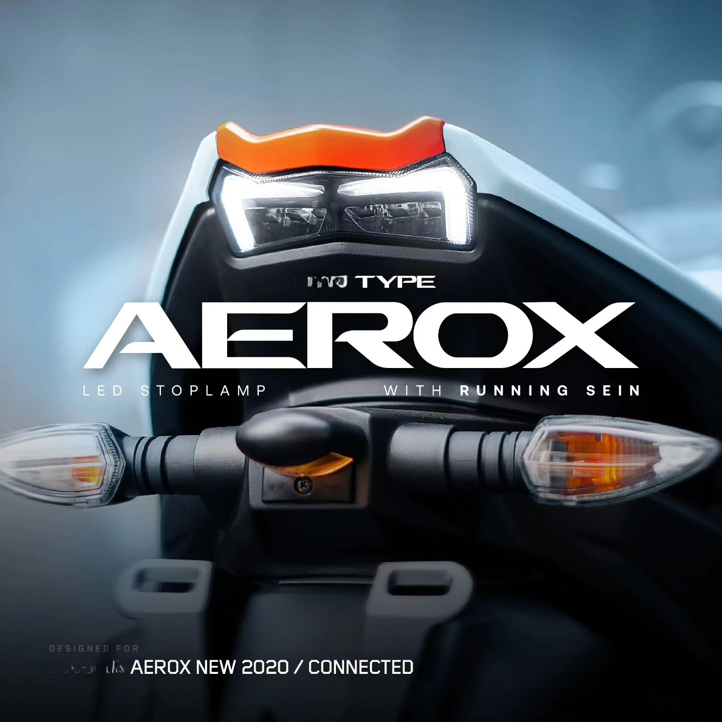 Motorcycle Scooters Tail Lamp Motor Lighting System With Signal Light For new AEROX 155 L155