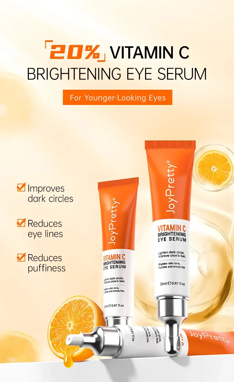 Brightening Vitamin C Eye Cream for Dark Circles