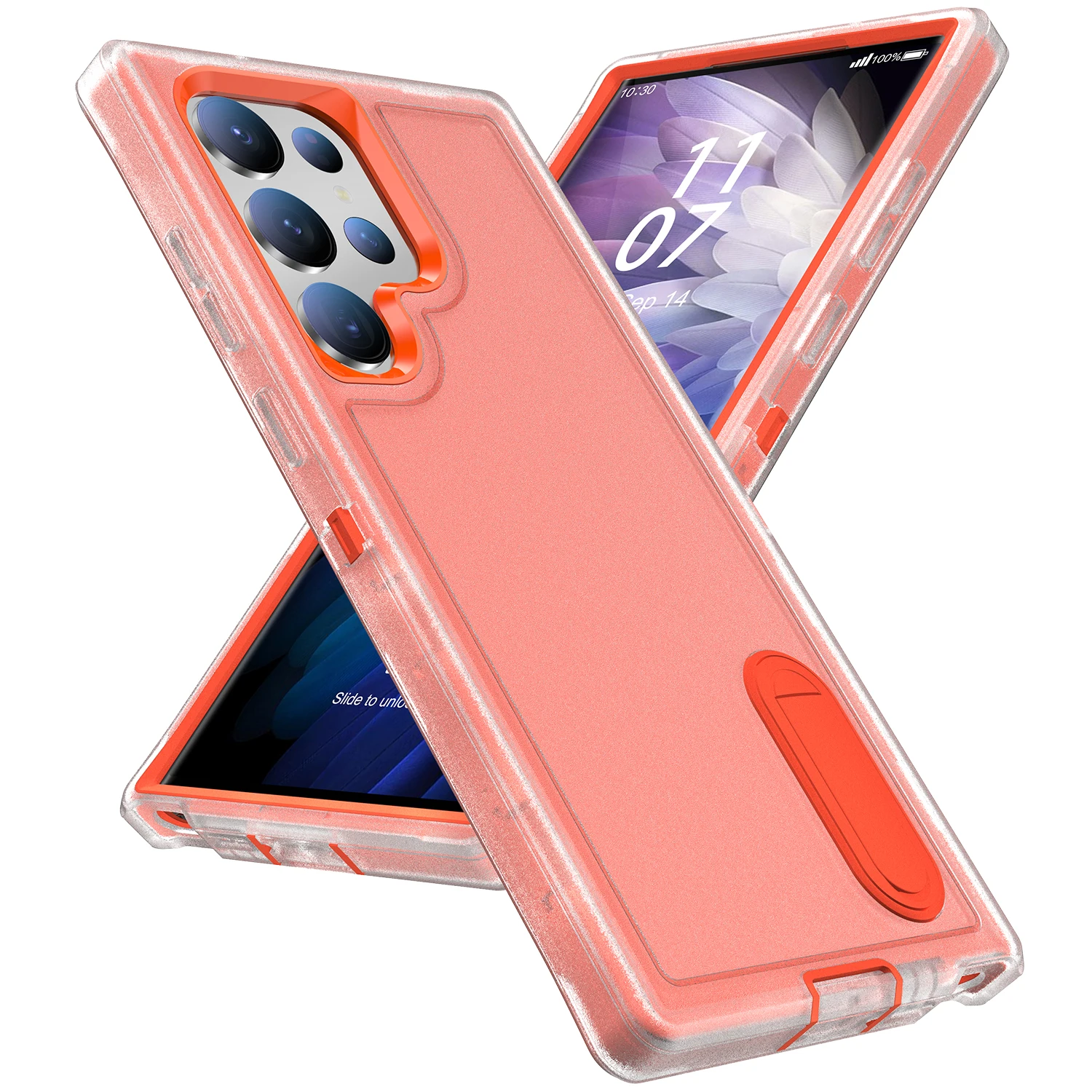 Enhanced Dual Layer Protective Phone Case - Sleek and Durable Back Cover