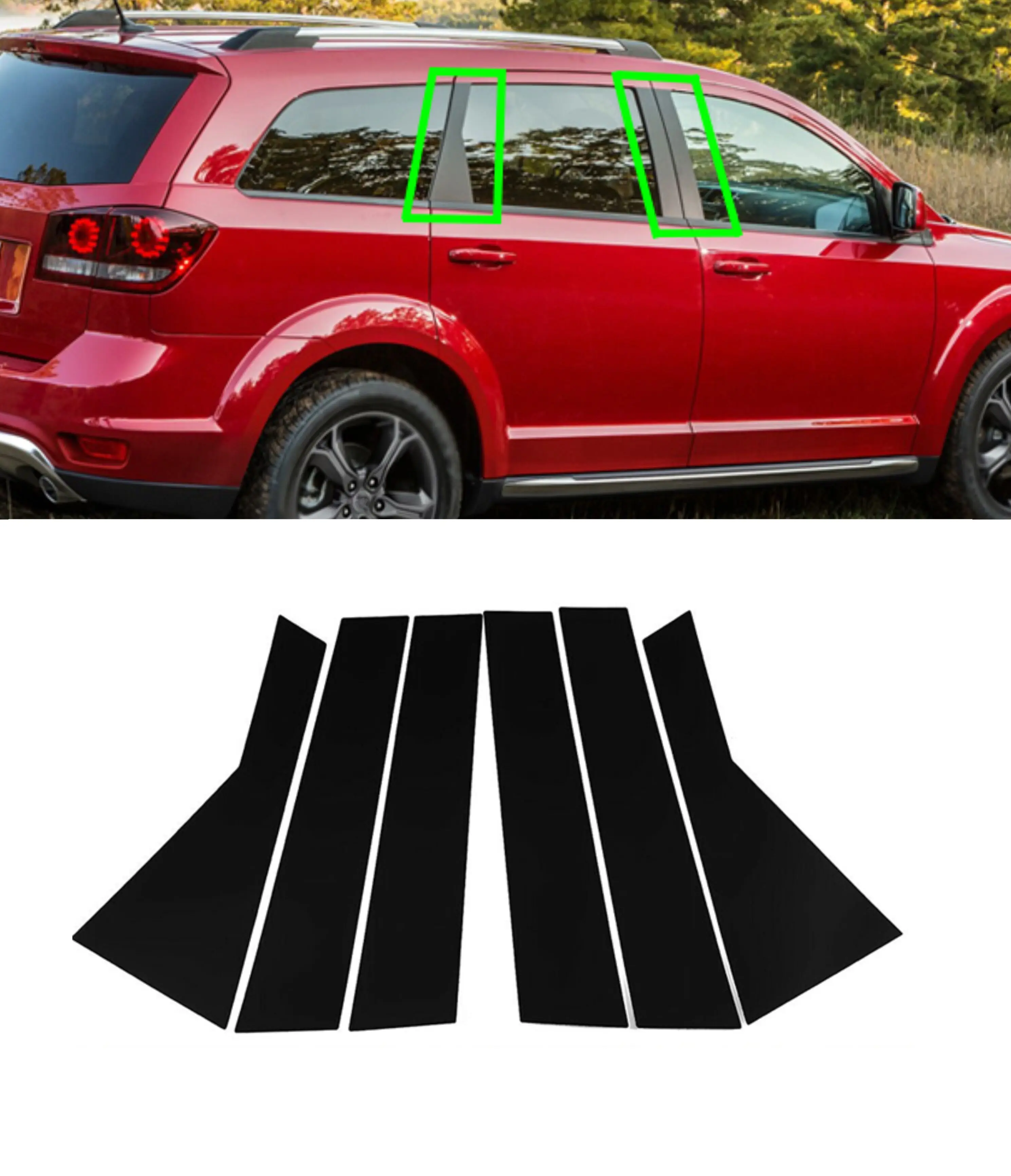 carro-janela-pilar-posts-para-dodge-journey-2009-2020-guarni-o-da-porta