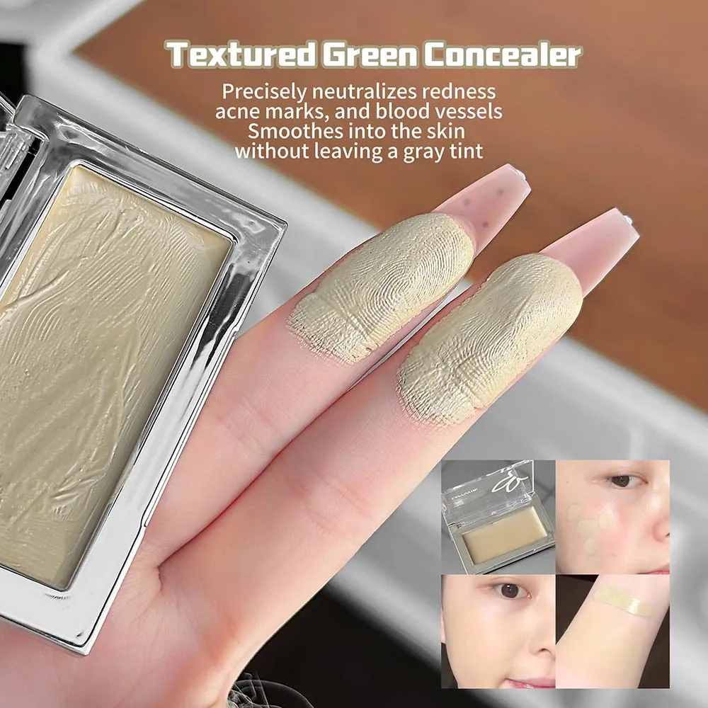 Concealer Palette Monochrome Waterproof Brightening Cream Face Makeup_voghion.com