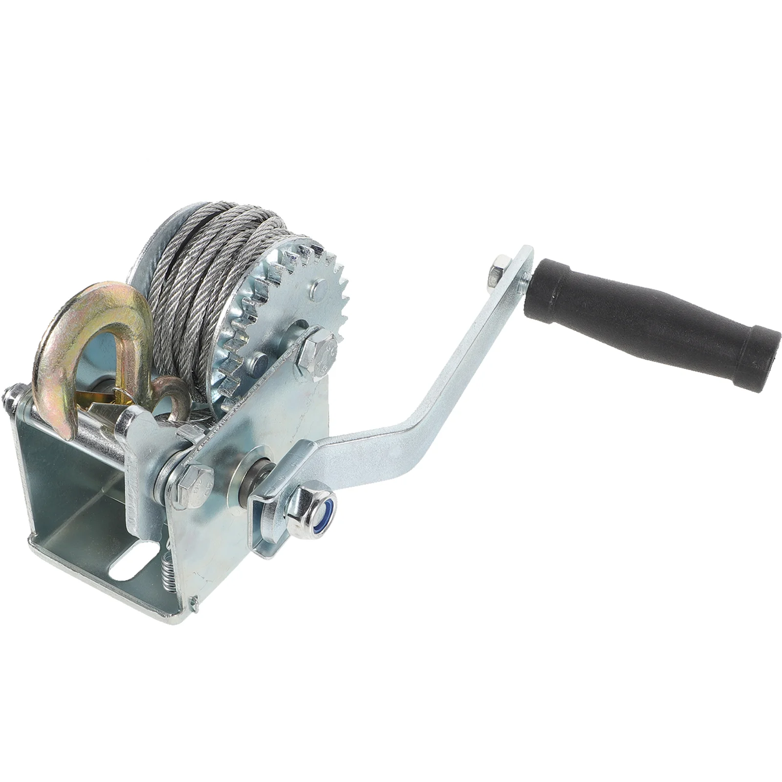 Manual Winch Hand Winch Trailer Winch Small Hand Crank 500LBS (With 7m Steel Cable) 500lb winch mini winch 500lb