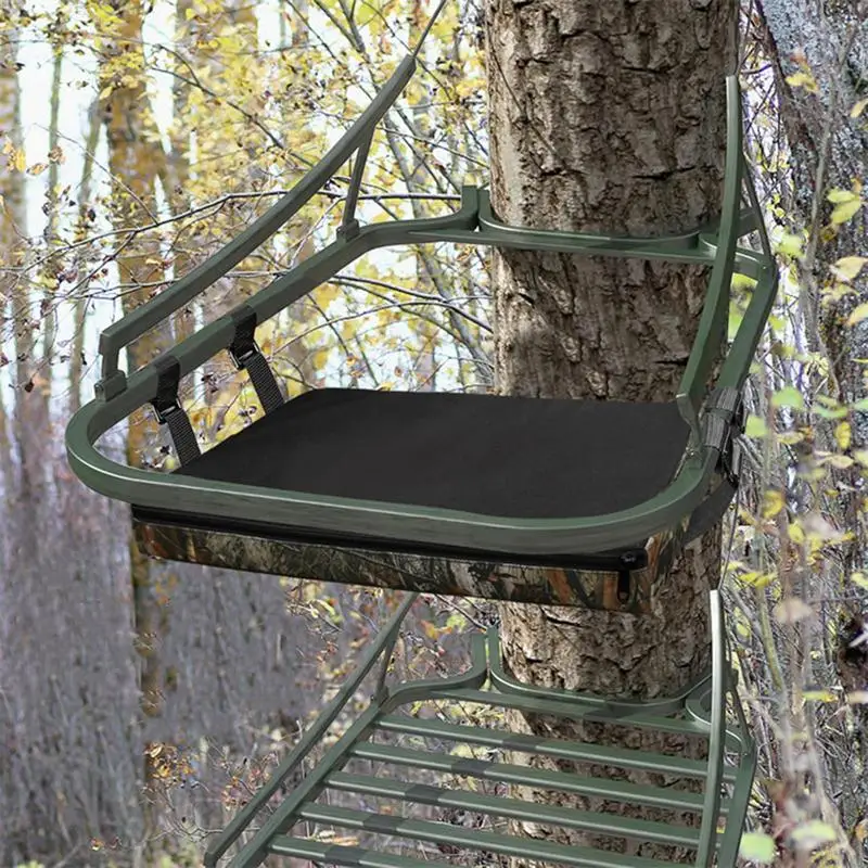 Seat Cushion For Tree Stand Adjustable Tree Stand Seat Cushion Lightweight Replacement Treestand Pad Portable Hunting