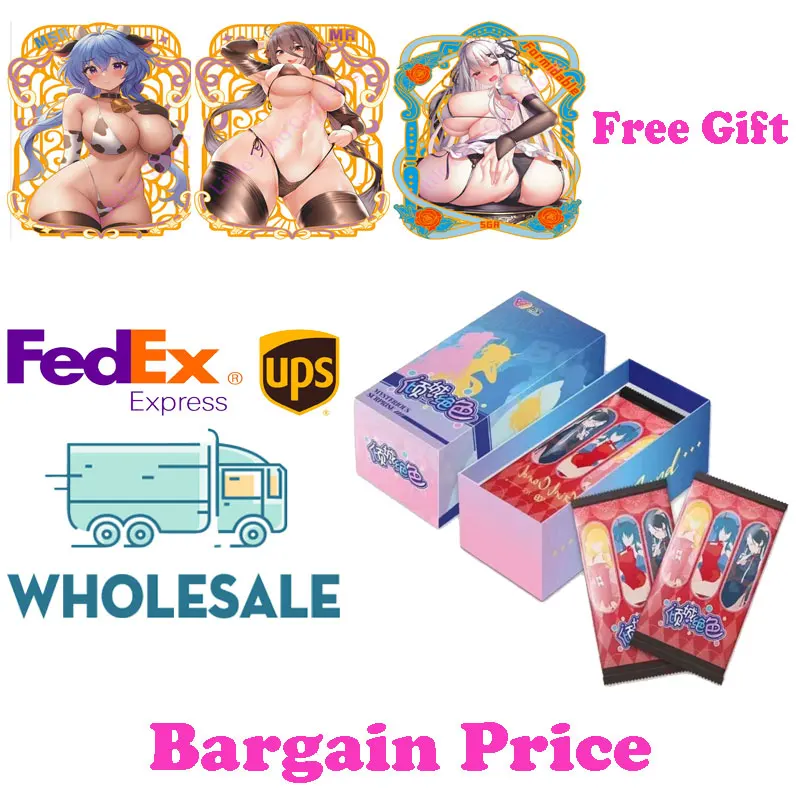 

Newest Wholesale Case Price Mysterious Surprise Goddess Collection Card Waifu Box CCG ACG Hobby Gift