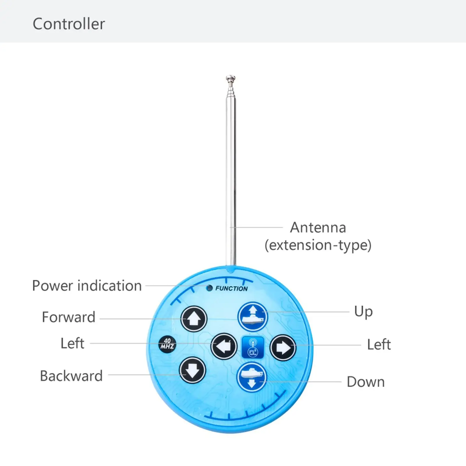 미니 RC 잠수함 방수 수영 다이빙 수중 탱크 전동 보트 6채널 남아 여아 선물