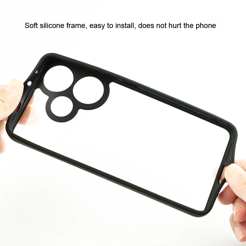 Transparent Shockproof Silicone Phone Protector Case