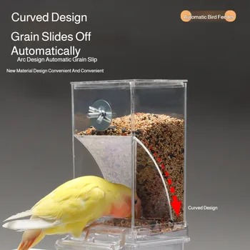 Pet lovers Bird supplies Bird Food Box Life is busy Birdwatching environment environmentally friendly Large capacity