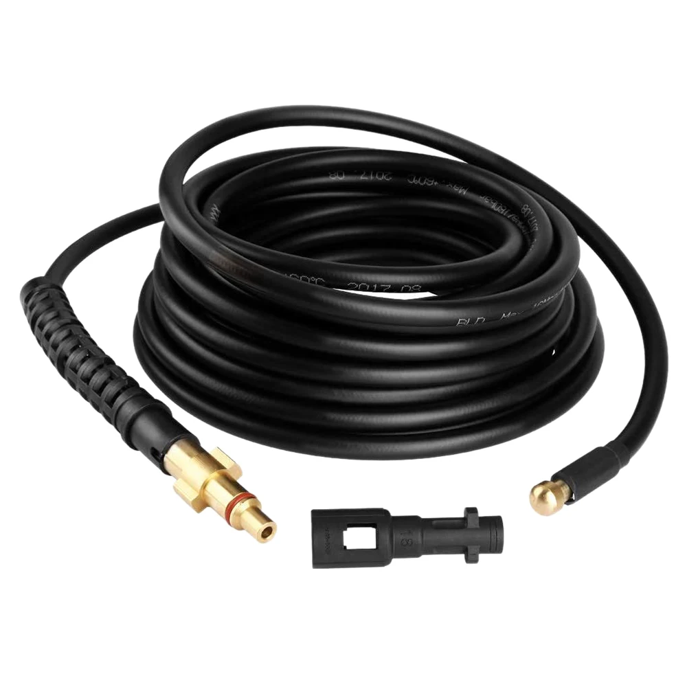 

Pressure Washer Hose 160 BAR 2300 PSI High Pressure Drain Pipe 15M Cleaning Kit for Karcher K1-K7 Cleaning Machine