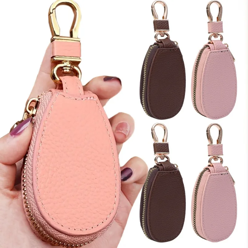 

Мини-сумка для карт, брелок для мужчин и женщин, держатель для ключей, органайзер, сумка для ключей из коровьей кожи, аксессуар для ключей, 2024