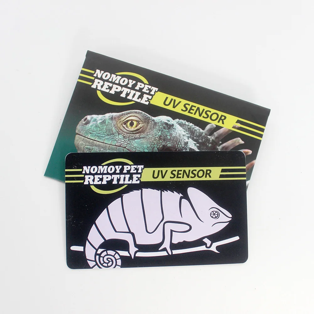 UVB Test Cards Reptiles UV Test Card Life Effective Tests Measurement Analysis Tools UV Light Meter 10 Seconds Detection uv test card