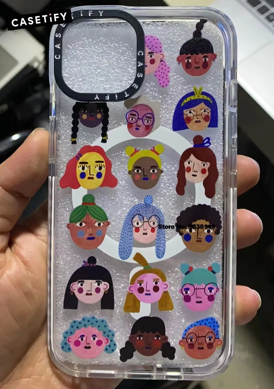 CASETIFY Korean Illustration Magsafe Wireless Charging Cases