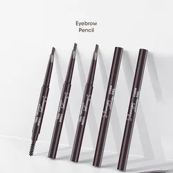 Waterproof Dual-Ended Eyebrow Pencil - 5 Color Options for Natural, Long-Lasting Brows (Full set 5pcs)