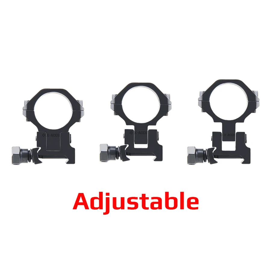 Vector Optics 25.4Mm Adjustable Picatinny Dovetail Mount Ring for Hunting Supplies Accessories Scope Tactical 2