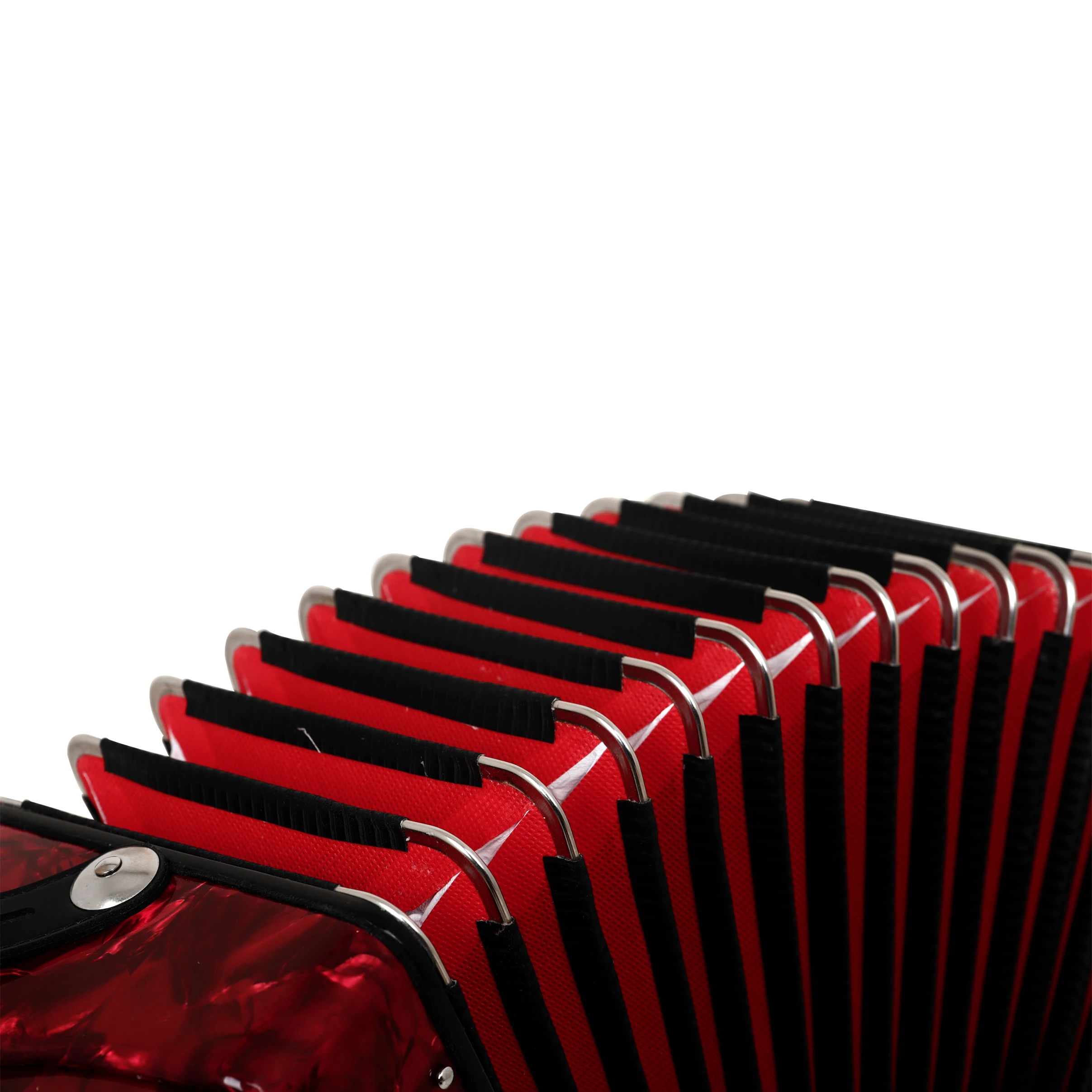 HK.LADE AH-80 Akkordeon, 32 Tasten, 32 Bass-Akkordeon mit Taschengurt, professionelles Tastaturinstrument für die Bewertungsaufführung – Detail 9
