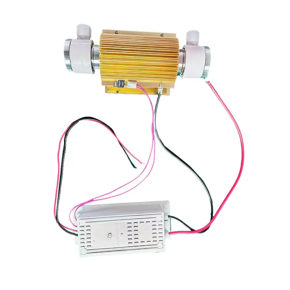 2025! Visible 10G Silica Tube Ozone Generator Aquarium Sterilizer NO Burning  Air & Water Disinfector Over Heat Protection