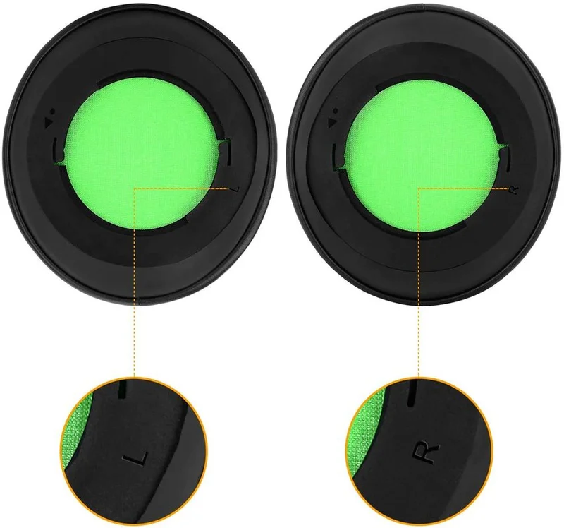 

Earpads Ear Pad Cushion Muffs For Razer Kraken PRO V2 Headphone Accessaries Compatible With Kraken 7.1 V2PRO