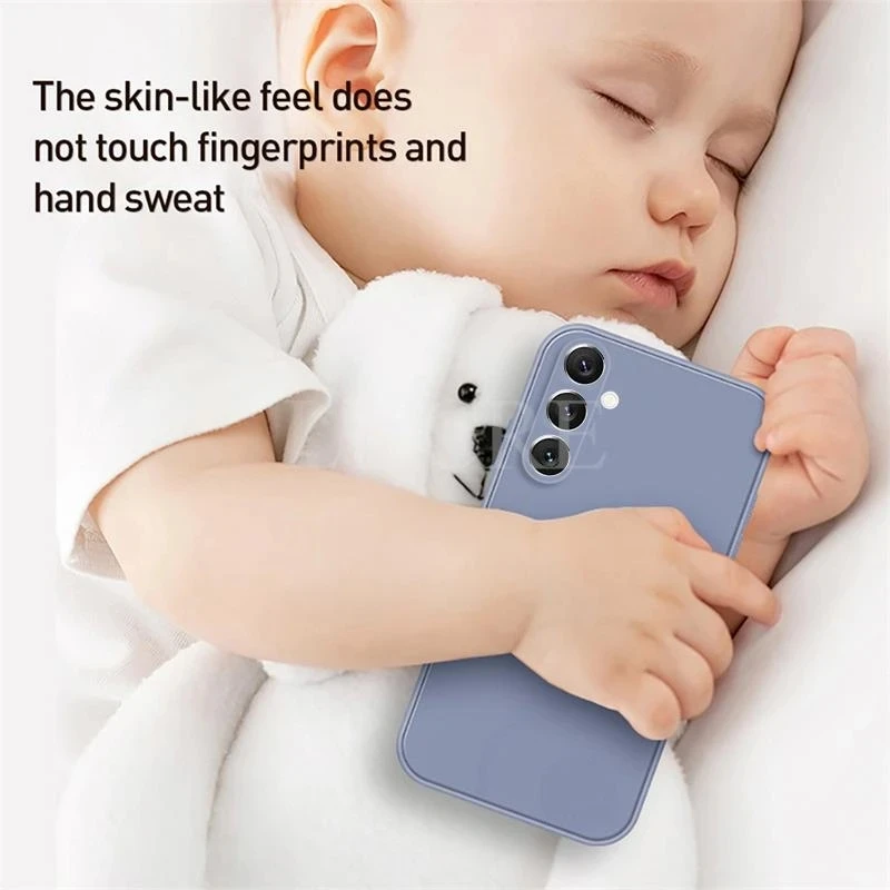 Liquid Silicone Back Case Cover for Samsung Galaxy S26 FE - Soft, Original, and Durable Protection