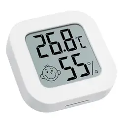 LCD Digital Temperature Humidity Meter Backlight Home Indoor Electronic Hygrometer Thermometer Weather Station Baby Room