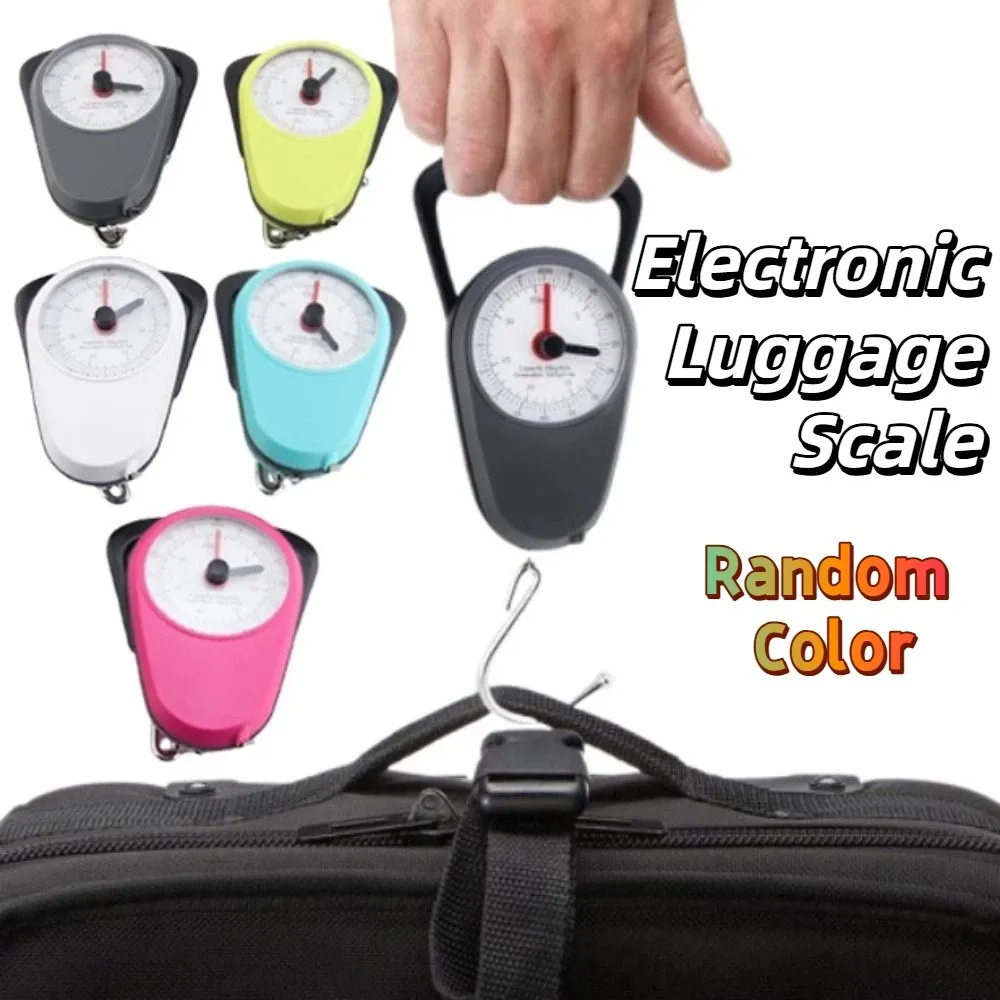 Compact Durable Portable Electronic Luggage Hanging Scale with Built-in Tape Measure