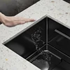 Nano Single Bowl Kitchen Sinks Kitchen Sink Undermount High-end Handmade for Kitchen Sink, Bar Sink or Outdoor Sink 4