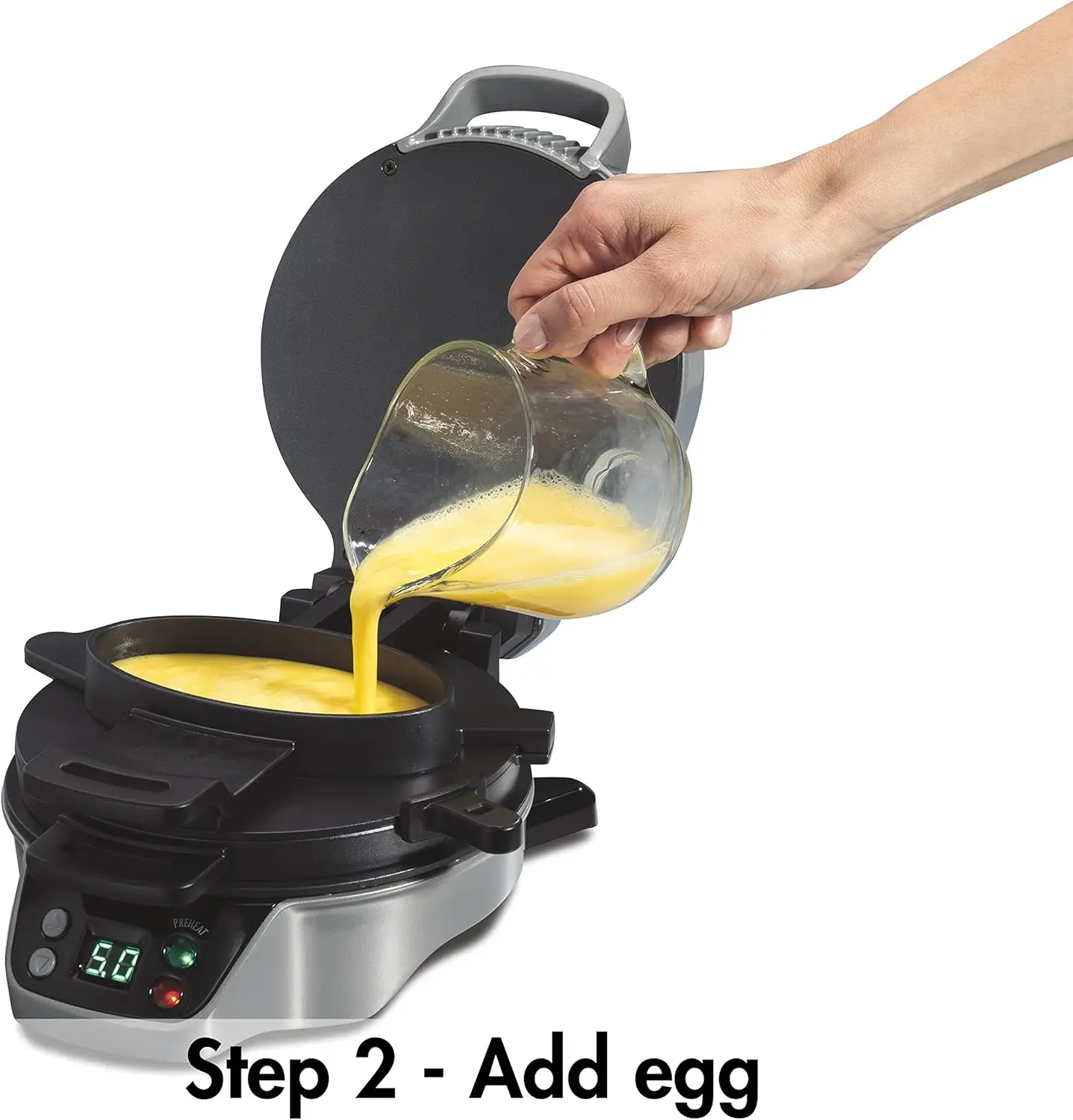 Beach, Silver 25495 Breakfast Burrito Maker, 9.8 x 8.7 x 5.6 inches 3
