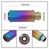 Motorcycle Exhaust For Ninja ZX4R ZX6R F900XR DUKE 390 790 CB500