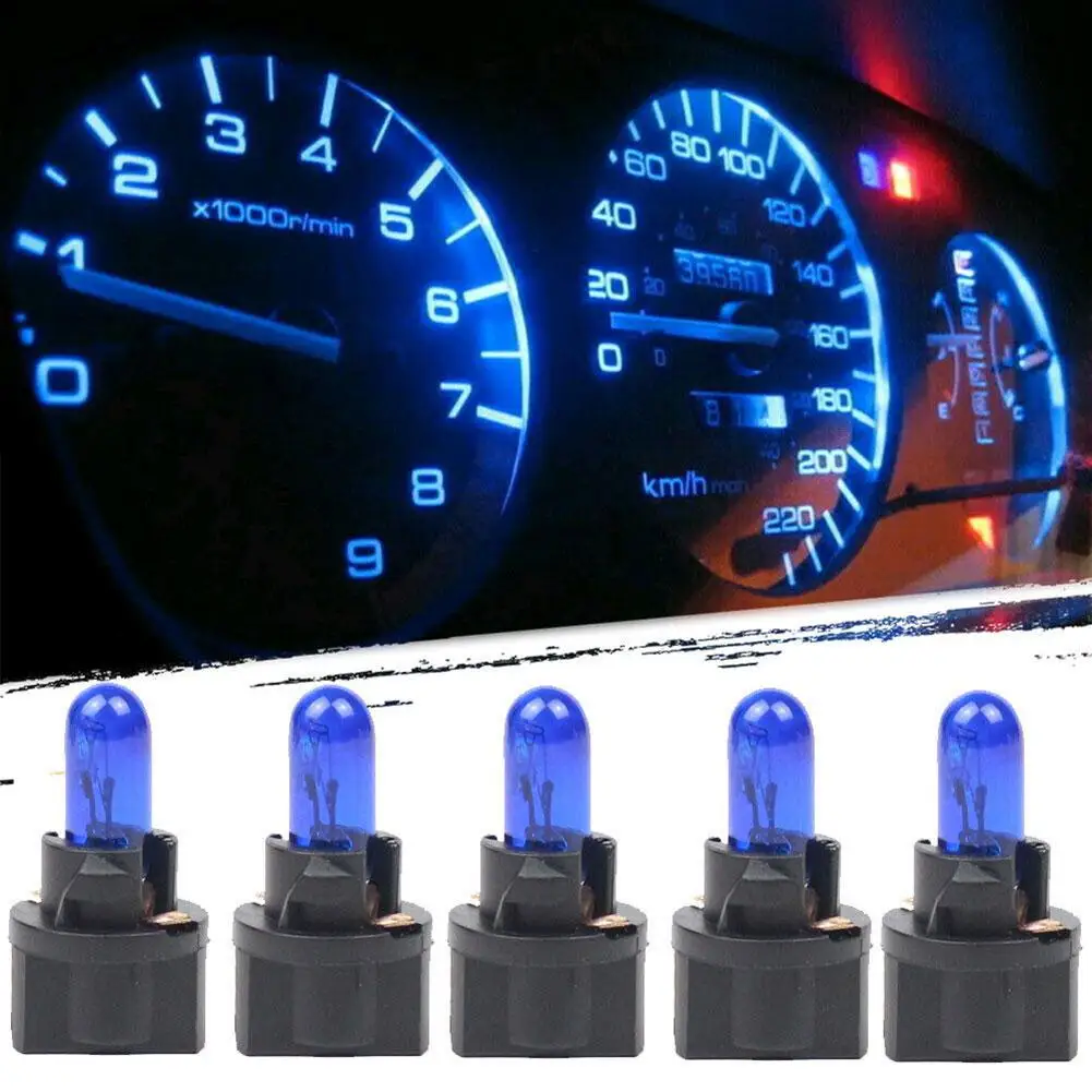 

10 шт., Автомобильные светодиодные лампы T5 SMD