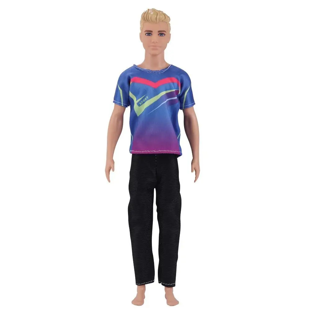 Male Doll Hoodies Casual Wear Set Long Pants Sport Clothing