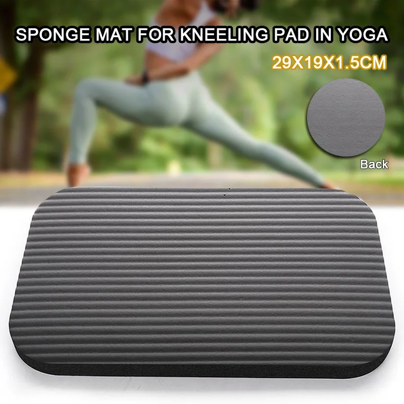 Yoga Knee Pad Mat Cushion Wrist Elbows Pads Mats Knee Protector Gym Fitness Sports Accessories Workout Non-Slip Yoga Kneepad