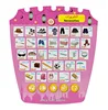 English & Arabic Learning Machine Multifunctional Language Studying Pad  Alphabet Sounds, Shapes, Music,Words Early Development 3