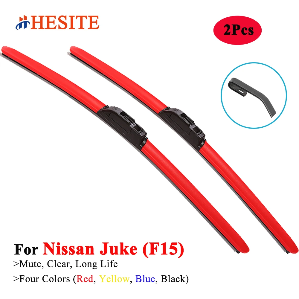 HESITE Colorful Windshield Wiper Blades For Nissan Juke F15 Hatchback