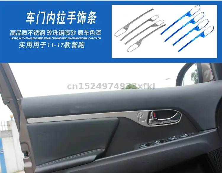 

Stainless Steel Binnen Deurgreep Decoratieve Frame Anti-Kras Bescherming Car Accessories For Kia Sportage R 2011-2017
