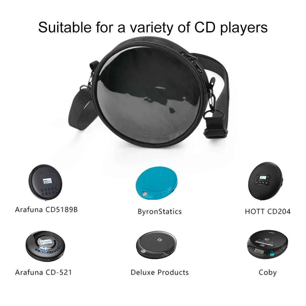투명 창이 있는 CD 케이스 DVD 케이스, 조절 가능한 스트랩 허리 밴드가 있는 DVD 지갑 홀더, 자동차, 집, 여행용 CD 케이스 홀더