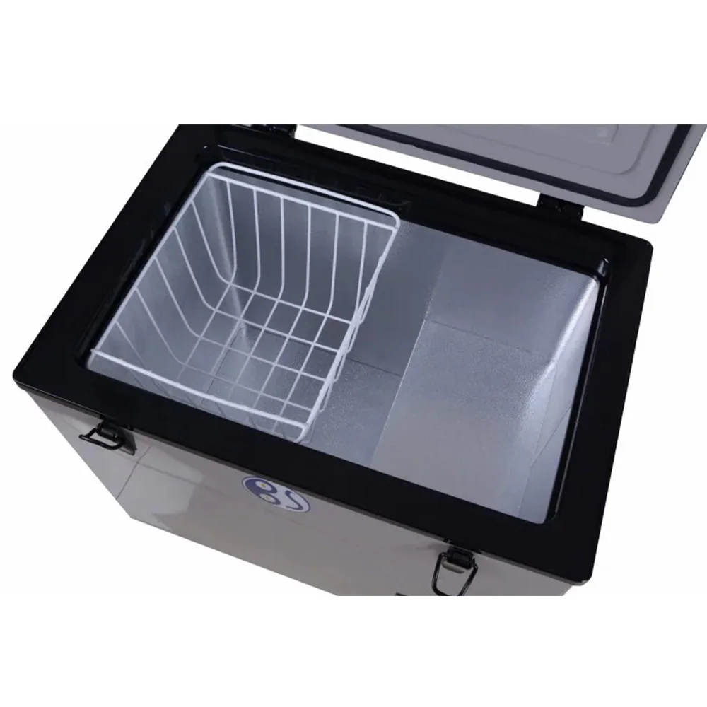 to Russian 80L 12v Freezer Compressor Portable Fridge SolarPanel Fridge Solar Powered Camping
