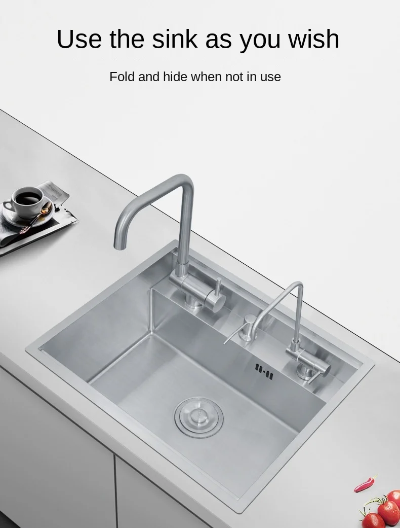 Sink detailing and finish
