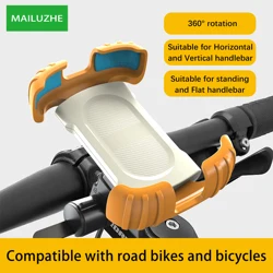 Universal Advanced Bike Phone Mount - 2024 Edition (Orange)