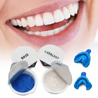 Dentist Supplies Dental Silicone Impression Material Mixing Tips Dental Alginate Impression Putty For Crown Tray Mold Kit