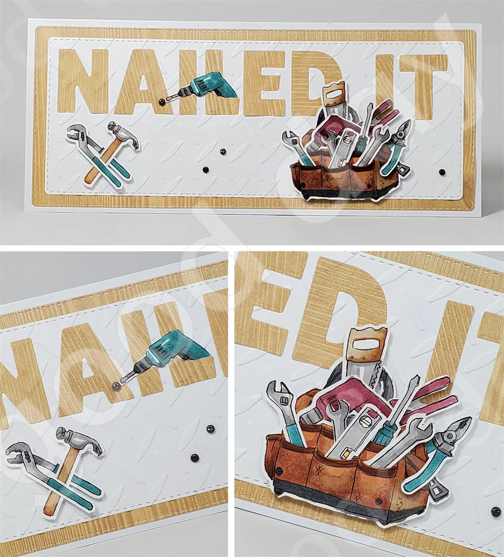 2022 Arrival New Tool Bag Metal Cutting Dies Stamps Scrapbook Diary Decoration Embossing Template Diy Greeting Card Handmade