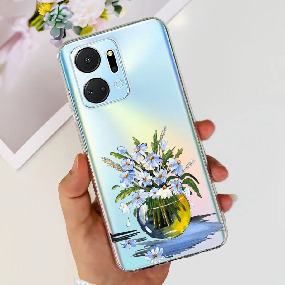 Elegant Silicone Soft TPU Phone Case - Flexible Protective Cover for 6.75-Inch Smartphones