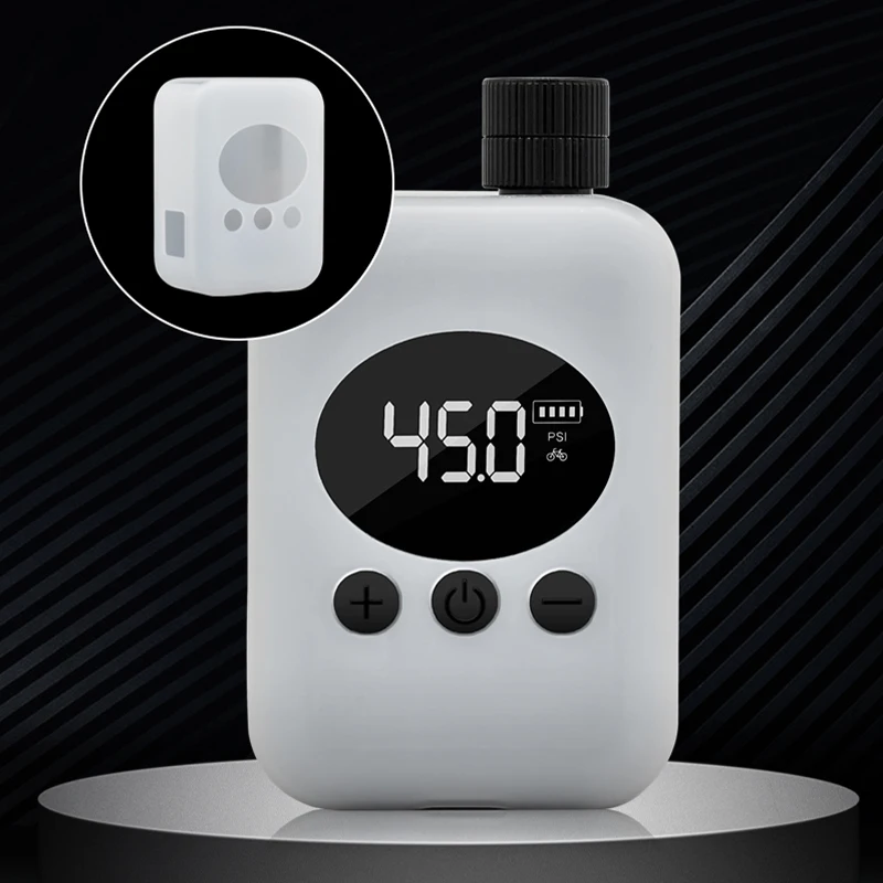 Mini Portable Bicycle Pump 150PSI Pump With Digital PSI Pressure Gauge Motocycle MTB Road Bike Tire Inflator