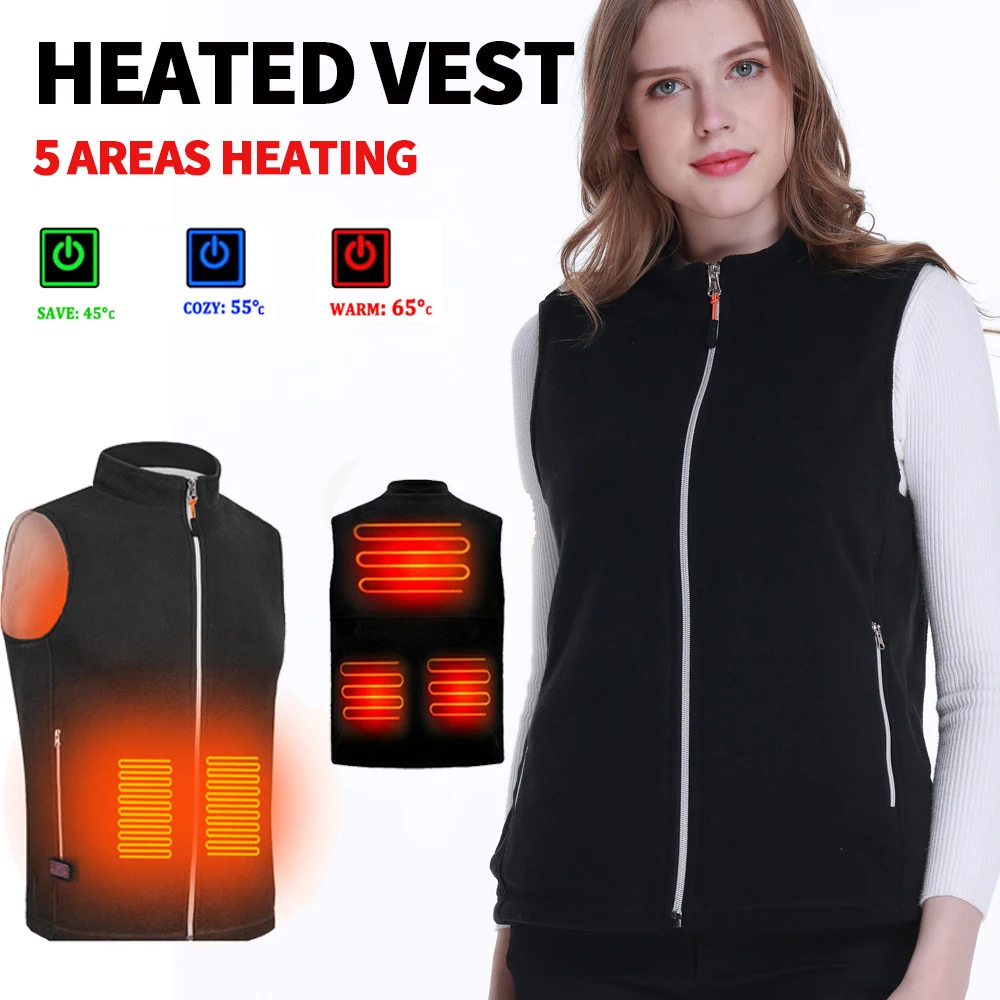 heated jacket women heated vest clothing jackets for men Electric Heated Jacket Clothing USB jacket Heating clothing heated jacket