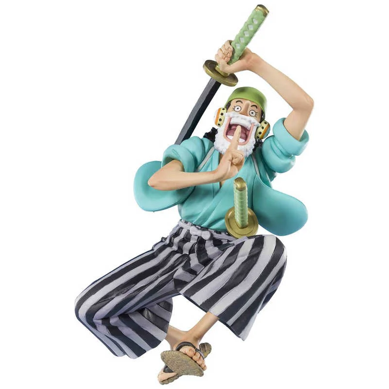 Original Bandai Figuarts Zero One Piece Anime Figure Wano Luffy