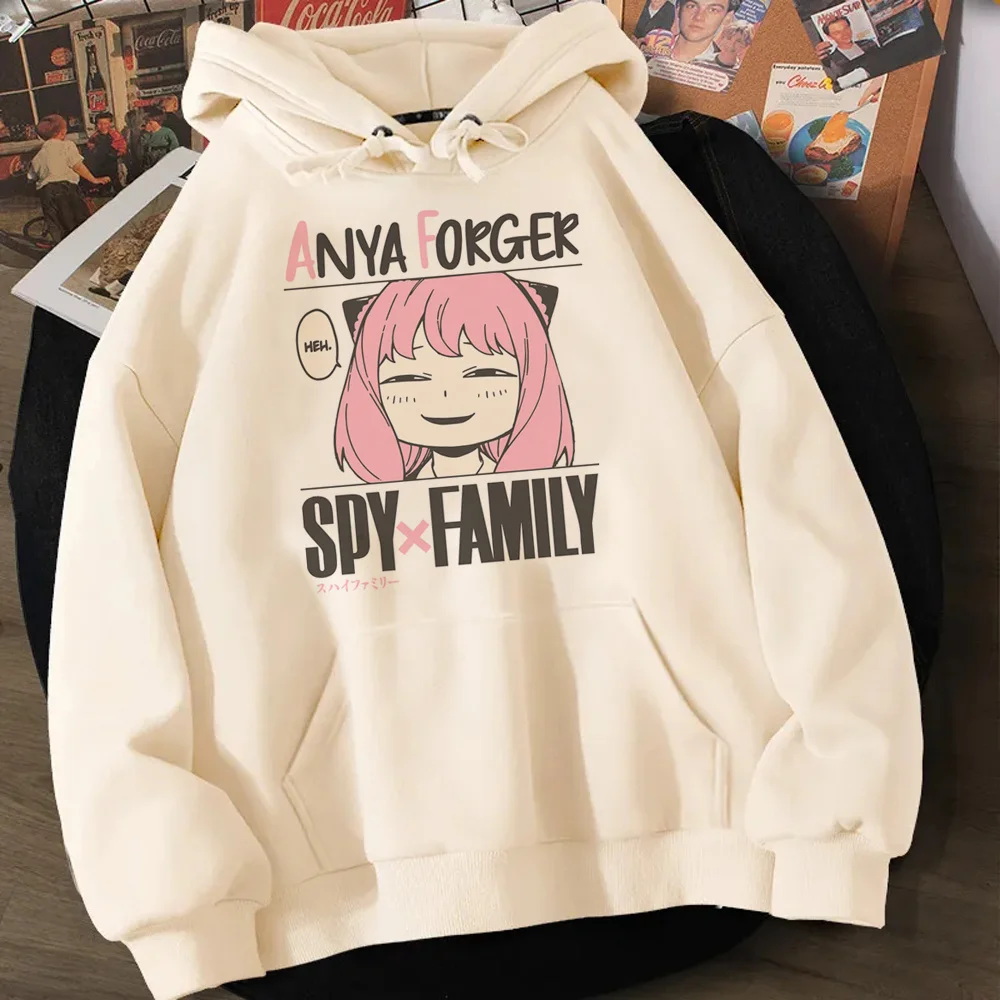 

Spy x Family Anya hoodies women 90s Fleece harajuku clothing women aesthetic sweatshirts