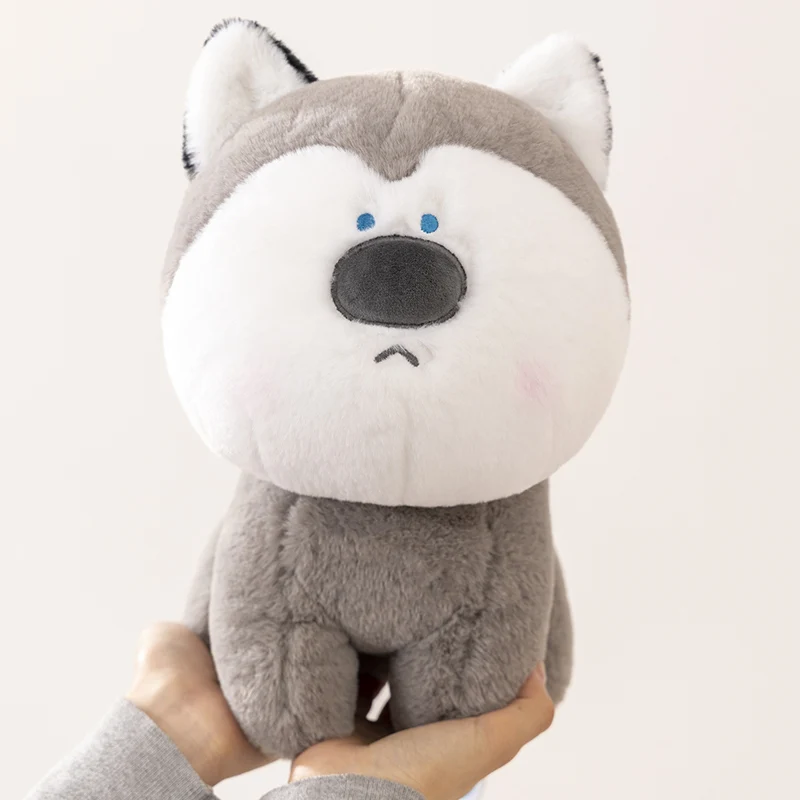 

18/28cm Cute Stupid Shiba Inu Dog Plush Toy Cartoon Stuffed Animals Husky Puppy Plushies Doll Kawaii Soft Kids Toys for Girls