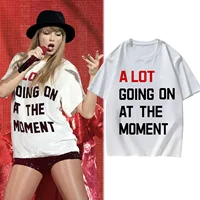 T-Shirt femme 1989 femmes vêtements coton été mode lettre imprimer hauts t-shirts Swift Fans périphérique femme Y2K Streetwear hommes 1